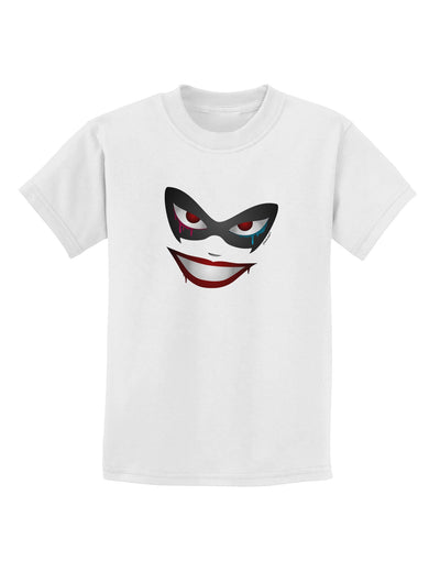 Lil Monster Mask Childrens T-Shirt-Childrens T-Shirt-TooLoud-White-X-Small-Davson Sales