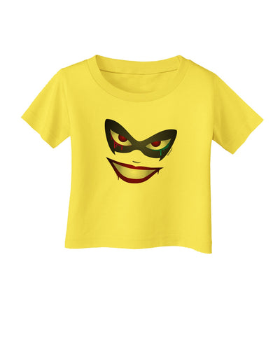 Lil Monster Mask Infant T-Shirt-Infant T-Shirt-TooLoud-Yellow-06-Months-Davson Sales