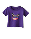 Lil Monster Mask Infant T-Shirt Dark-Infant T-Shirt-TooLoud-Purple-06-Months-Davson Sales