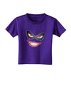 Lil Monster Mask Toddler T-Shirt Dark-Toddler T-Shirt-TooLoud-Purple-2T-Davson Sales