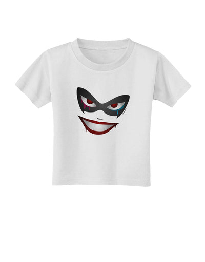 Lil Monster Mask Toddler T-Shirt-Toddler T-Shirt-TooLoud-White-2T-Davson Sales