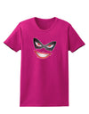 Lil Monster Mask Womens Dark T-Shirt-TooLoud-Hot-Pink-Small-Davson Sales