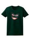 Lil Monster Mask Womens Dark T-Shirt-TooLoud-Forest-Green-Small-Davson Sales