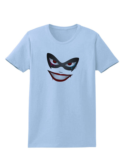 Lil Monster Mask Womens T-Shirt-Womens T-Shirt-TooLoud-Light-Blue-X-Small-Davson Sales