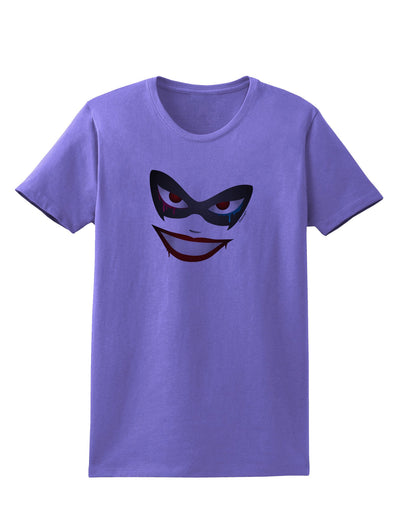 Lil Monster Mask Womens T-Shirt-Womens T-Shirt-TooLoud-Violet-X-Small-Davson Sales