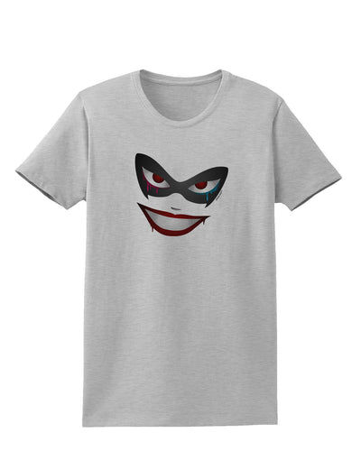 Lil Monster Mask Womens T-Shirt-Womens T-Shirt-TooLoud-AshGray-X-Small-Davson Sales