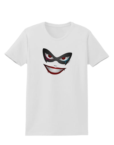 Lil Monster Mask Womens T-Shirt-Womens T-Shirt-TooLoud-White-X-Small-Davson Sales
