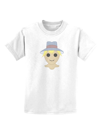 Lil Scarecrow Childrens T-Shirt-Childrens T-Shirt-TooLoud-White-X-Small-Davson Sales