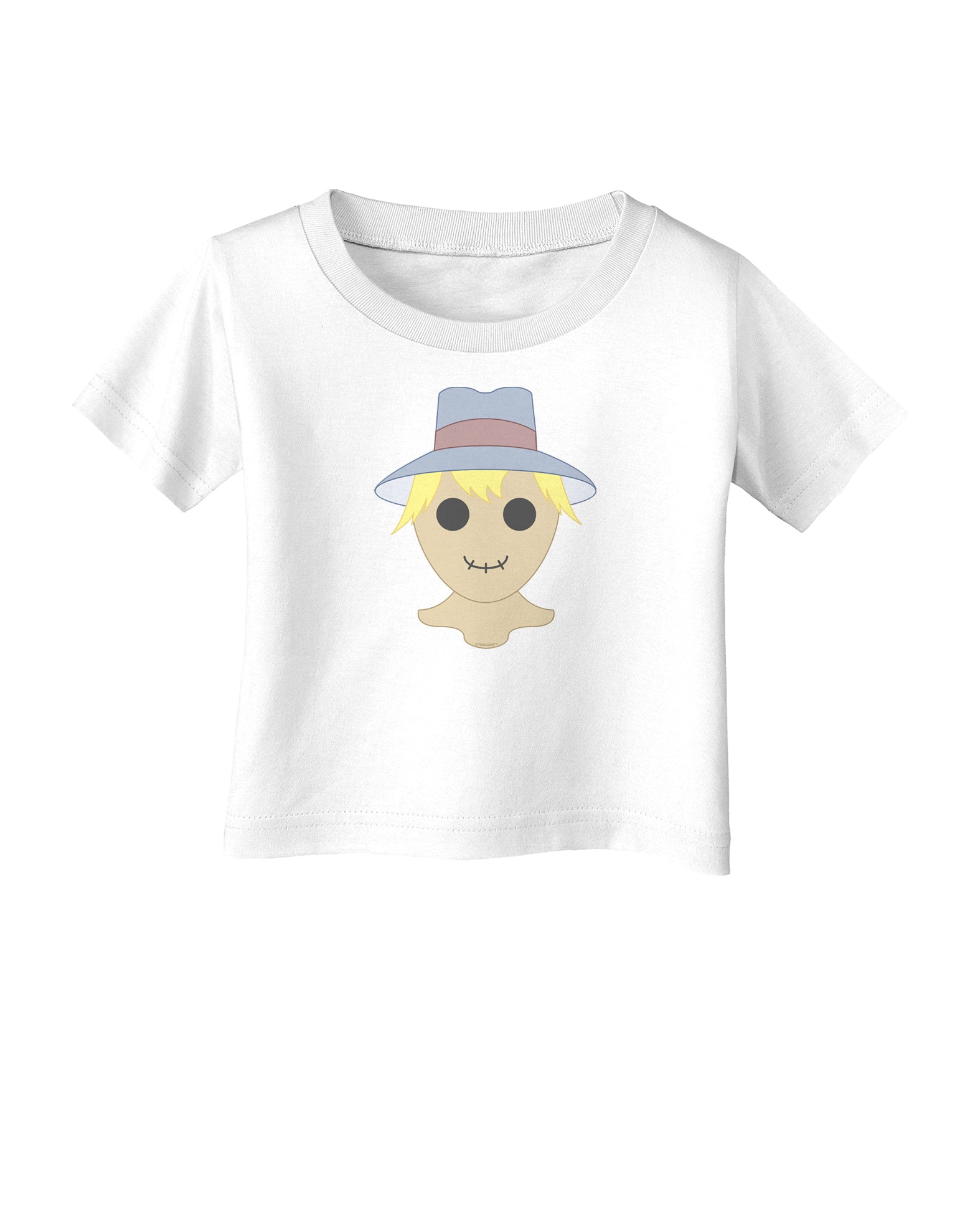 Lil Scarecrow Infant T-Shirt-Infant T-Shirt-TooLoud-White-06-Months-Davson Sales
