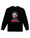 Lincoln Merica Adult Long Sleeve Dark T-Shirt-TooLoud-Black-Small-Davson Sales