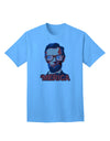 Lincoln Merica Adult T-Shirt-unisex t-shirt-TooLoud-Aquatic-Blue-Small-Davson Sales