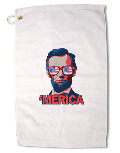 Lincoln Merica Premium Cotton Golf Towel - 16 x 25 inch-Golf Towel-TooLoud-16x25"-Davson Sales