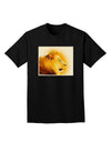 Lion Watercolor 3 Adult Dark T-Shirt-Mens T-Shirt-TooLoud-Black-Small-Davson Sales