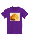 Lion Watercolor 3 Childrens Dark T-Shirt-Childrens T-Shirt-TooLoud-Purple-X-Small-Davson Sales