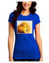 Lion Watercolor 3 Juniors Crew Dark T-Shirt-T-Shirts Juniors Tops-TooLoud-Royal-Blue-Juniors Fitted Small-Davson Sales