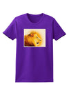 Lion Watercolor 3 Womens Dark T-Shirt-TooLoud-Purple-X-Small-Davson Sales