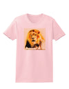 Lion Watercolor 4 Womens T-Shirt-Womens T-Shirt-TooLoud-PalePink-X-Small-Davson Sales