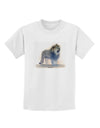 Lion Watercolor B Childrens T-Shirt-Childrens T-Shirt-TooLoud-White-X-Small-Davson Sales