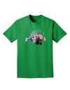 Lionfish Adult Dark T-Shirt-Mens T-Shirt-TooLoud-Kelly-Green-Small-Davson Sales