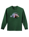 Lionfish Adult Long Sleeve Dark T-Shirt-TooLoud-Dark-Green-Small-Davson Sales