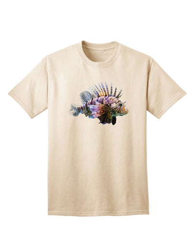Lionfish Adult T-Shirt: Premium Quality for Discerning Shoppers-Mens T-shirts-TooLoud-Natural-Small-Davson Sales