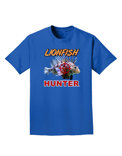 Lionfish Hunter Adult Dark T-Shirt-Mens T-Shirt-TooLoud-Royal-Blue-Small-Davson Sales