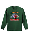 Lionfish Hunter Adult Long Sleeve Dark T-Shirt-TooLoud-Dark-Green-Small-Davson Sales