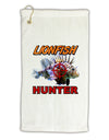 Lionfish Hunter Micro Terry Gromet Golf Towel 11&#x22;x19-Golf Towel-TooLoud-White-Davson Sales