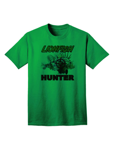 Lionfish Hunter Premium Adult T-Shirt - Ecommerce Exclusive-Mens T-shirts-TooLoud-Kelly-Green-Small-Davson Sales