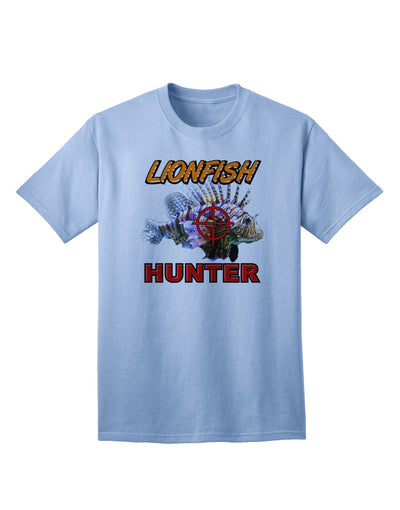 Lionfish Hunter Premium Adult T-Shirt - Ecommerce Exclusive-Mens T-shirts-TooLoud-Light-Blue-Small-Davson Sales