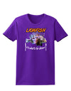 Lionfish - It's What's For Dinner Womens Dark T-Shirt-TooLoud-Purple-X-Small-Davson Sales