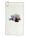 Lionfish Micro Terry Gromet Golf Towel 11&#x22;x19-Golf Towel-TooLoud-White-Davson Sales