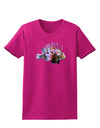 Lionfish Womens Dark T-Shirt-TooLoud-Hot-Pink-Small-Davson Sales