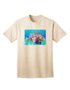 Lionfish in Watercolor Adult T-Shirt-Mens T-Shirt-TooLoud-Natural-Small-Davson Sales