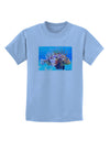 Lionfish in Watercolor Childrens T-Shirt-Childrens T-Shirt-TooLoud-Light-Blue-X-Small-Davson Sales