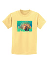 Lionfish in Watercolor Childrens T-Shirt-Childrens T-Shirt-TooLoud-Daffodil-Yellow-X-Small-Davson Sales