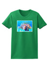 Lionfish in Watercolor Womens Dark T-Shirt-TooLoud-Kelly-Green-X-Small-Davson Sales