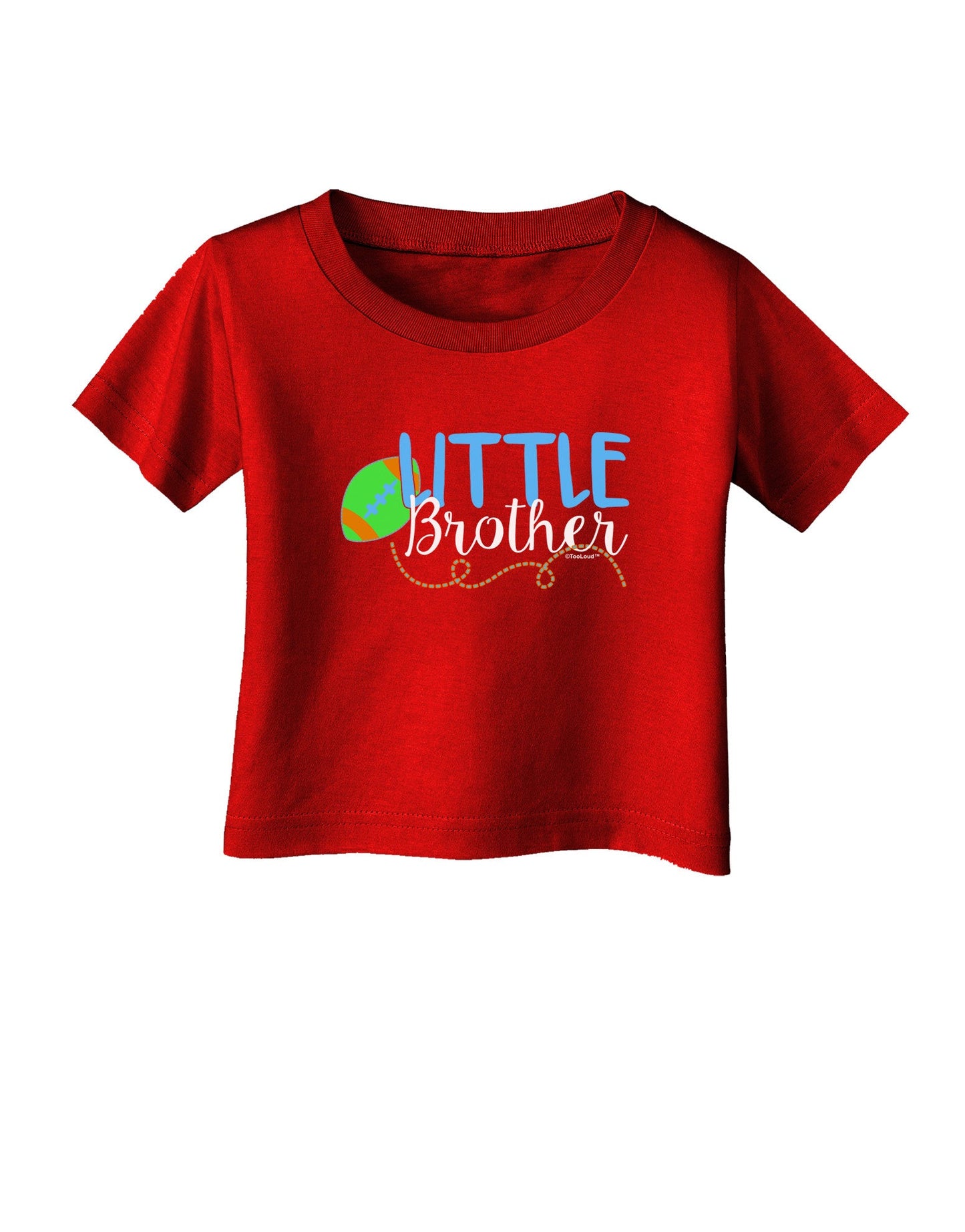 Little Brother Infant T-Shirt Dark-Infant T-Shirt-TooLoud-Red-06-Months-Davson Sales