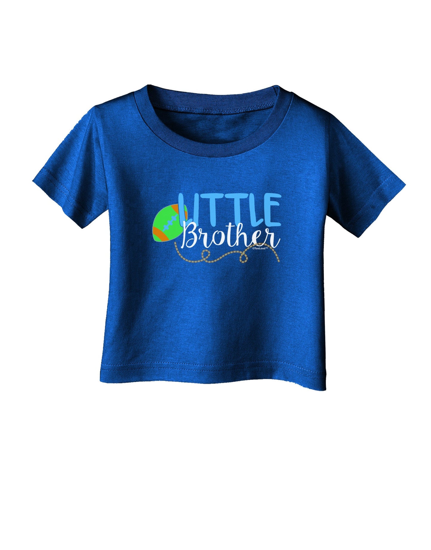 Little Brother Infant T-Shirt Dark-Infant T-Shirt-TooLoud-Royal-Blue-06-Months-Davson Sales