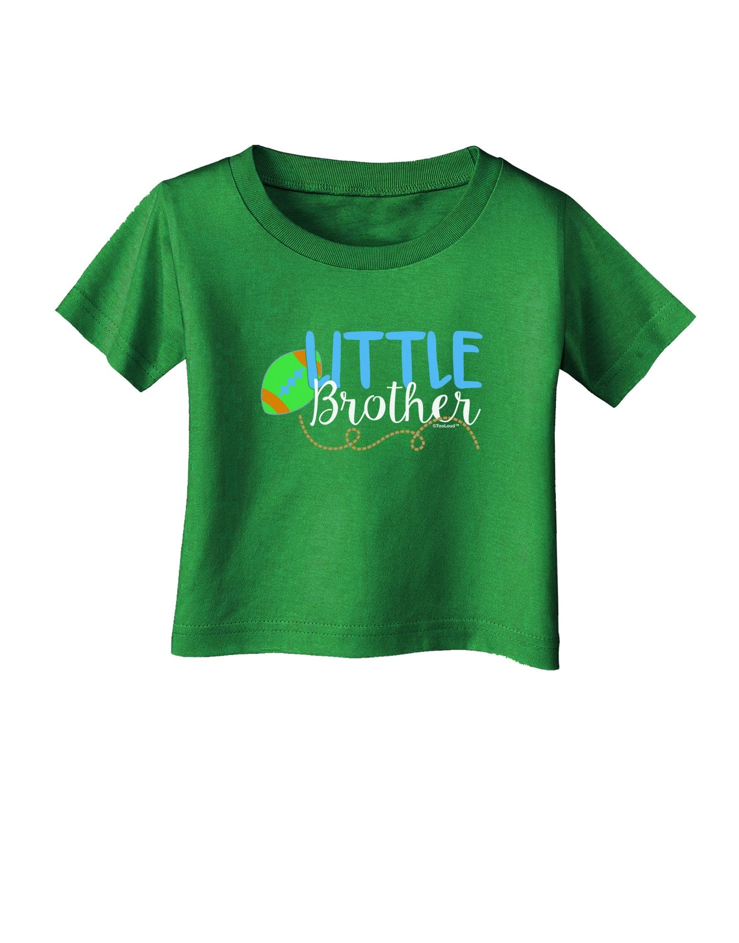 Little Brother Infant T-Shirt Dark-Infant T-Shirt-TooLoud-Clover-Green-06-Months-Davson Sales