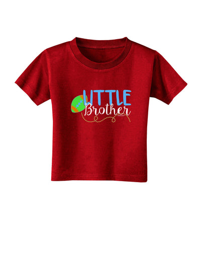 Little Brother Toddler T-Shirt Dark-Toddler T-Shirt-TooLoud-Red-2T-Davson Sales