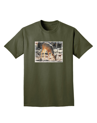 Little Buck Adult Dark T-Shirt-Mens T-Shirt-TooLoud-Military-Green-Small-Davson Sales