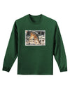 Little Buck Adult Long Sleeve Dark T-Shirt-TooLoud-Dark-Green-Small-Davson Sales