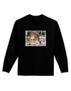 Little Buck Adult Long Sleeve Dark T-Shirt-TooLoud-Black-Small-Davson Sales