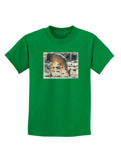 Little Buck Childrens Dark T-Shirt-Childrens T-Shirt-TooLoud-Kelly-Green-X-Small-Davson Sales