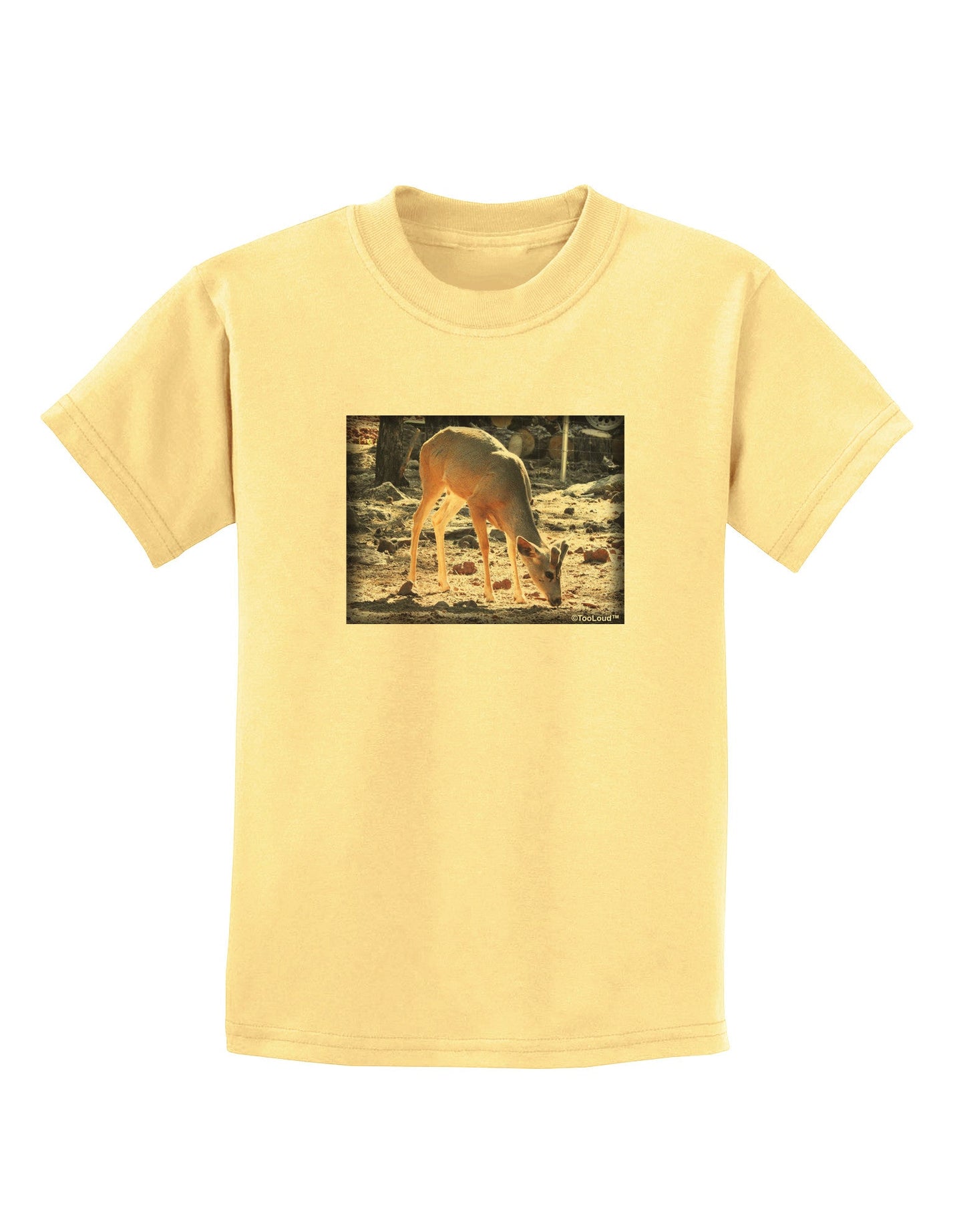 Little Buck Childrens T-Shirt-Childrens T-Shirt-TooLoud-Daffodil-Yellow-X-Small-Davson Sales