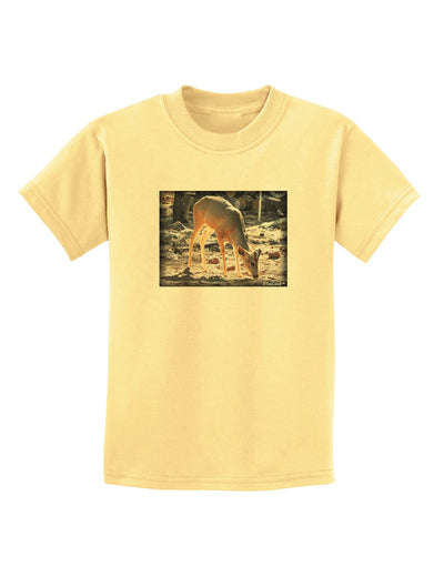 Little Buck Childrens T-Shirt-Childrens T-Shirt-TooLoud-Daffodil-Yellow-X-Small-Davson Sales