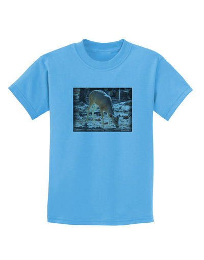 Little Buck Childrens T-Shirt-Childrens T-Shirt-TooLoud-Aquatic-Blue-X-Small-Davson Sales