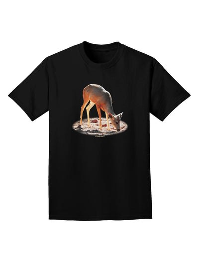 Little Buck Cutout Adult Dark T-Shirt-Mens T-Shirt-TooLoud-Black-Small-Davson Sales