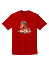 Little Buck Cutout Adult Dark T-Shirt-Mens T-Shirt-TooLoud-Red-Small-Davson Sales